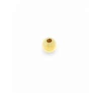 Perla redonda de plástico (made in japan) de 3mm