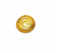 Pastilla de plástico de 19mm con espiral grabado