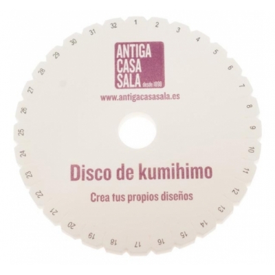 Disco Kumihimo de 15cm