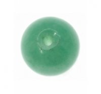 Bola natural de jade de 8mm con paso de 1mm