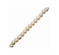 Perla cultivada redonda barroca de 8-9mm con paso 1,5mm