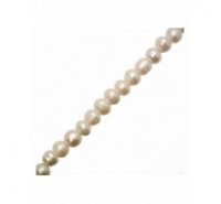 Perla cultivada redonda barroca de 9mm con paso 1,5mm
