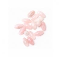 Tira oliva de cuarzo rosa de 20x10mm