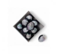 Lágrima de perla de cristal de 16x13mm