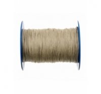 Cordón de algodón encerado de 1,2mm:Algodón 100%