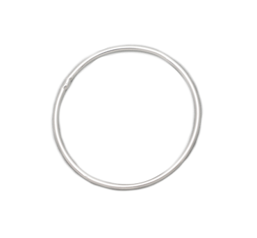 Aros cerrados plata